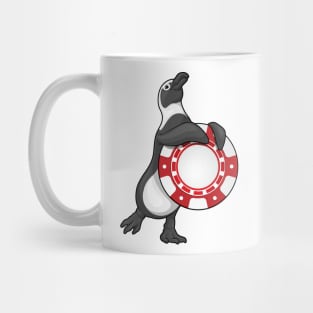 Penguin Poker Poker chips Mug